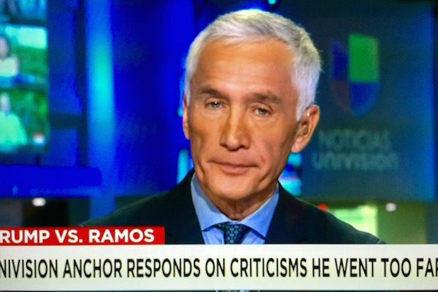 Univision’s Jorge Ramos Comes Out Swinging: ‘It’s Not Donald Trump’s Country, This Is Our Country’