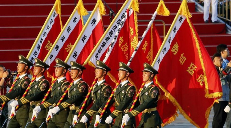 China shows power in parade