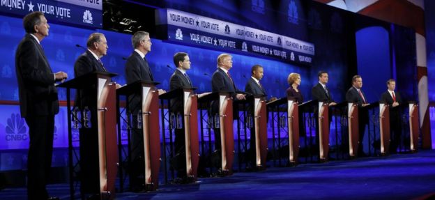 Republicans gather for 4th debate amid volatile polls, tempers