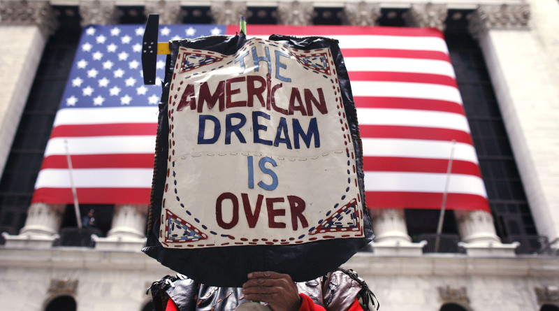 48% of 18-29 age feel American Dream is dead (photo blogs.reuters.com)