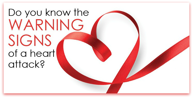 Heart Attack and the warning signs (image - highlandsmedicalcenter.net)