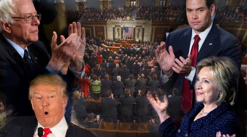 How the top 2016 candidates reacted to the State of the Union address