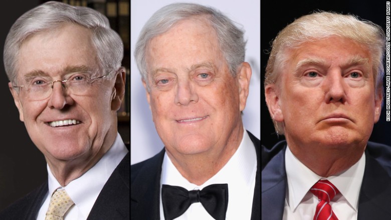 Koch brother Trump plan would destroy free society