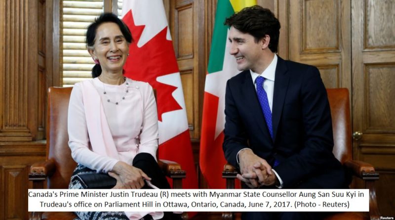 Canada revokes Suu kyi’s honorary citizenship