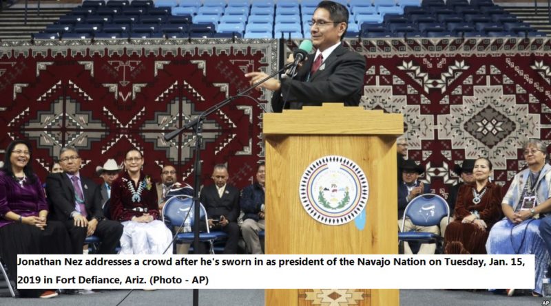 Jonathan Nez sworn in as Navajo nation President