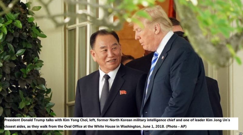 Trump meets N Korean envoy at WH