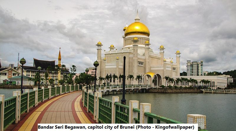 Bandar Seri Begawan, capitol city of Brunei (Photo - Kingofwallpaper)