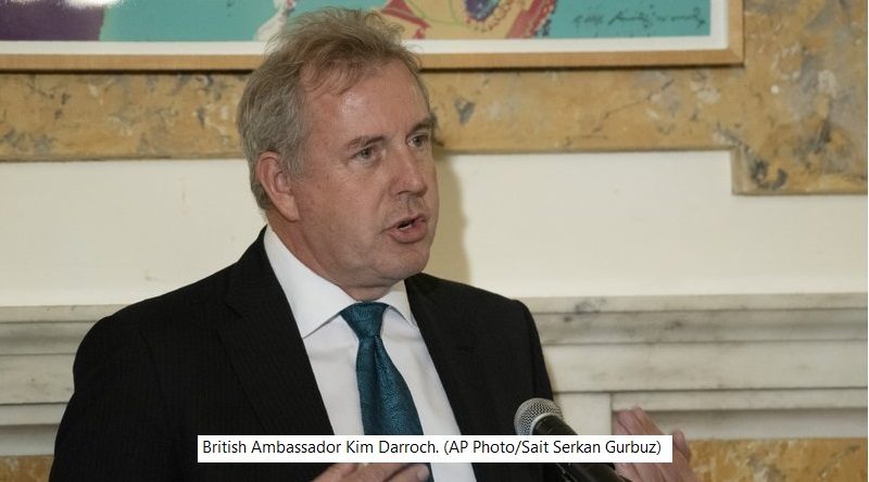 British Ambassador Kim Darroch. (AP Photo/Sait Serkan Gurbuz)