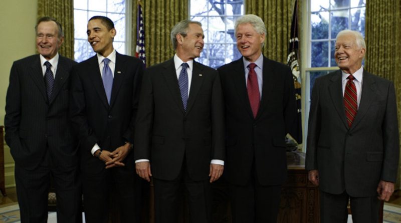 US five former presidents