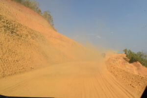 Dusty Chin Hill road