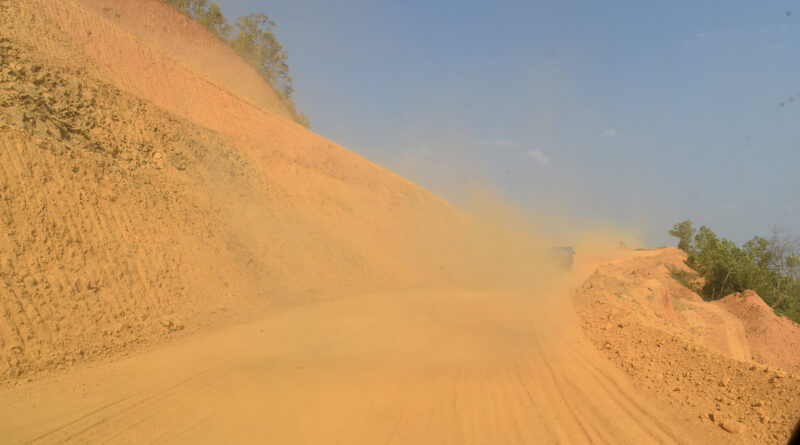 Dusty Chin Hill road